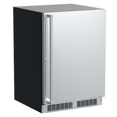 24-in Professional Built-in High-Efficiency Dual Zone Wine Refrigerator - Stainless Steel Solid