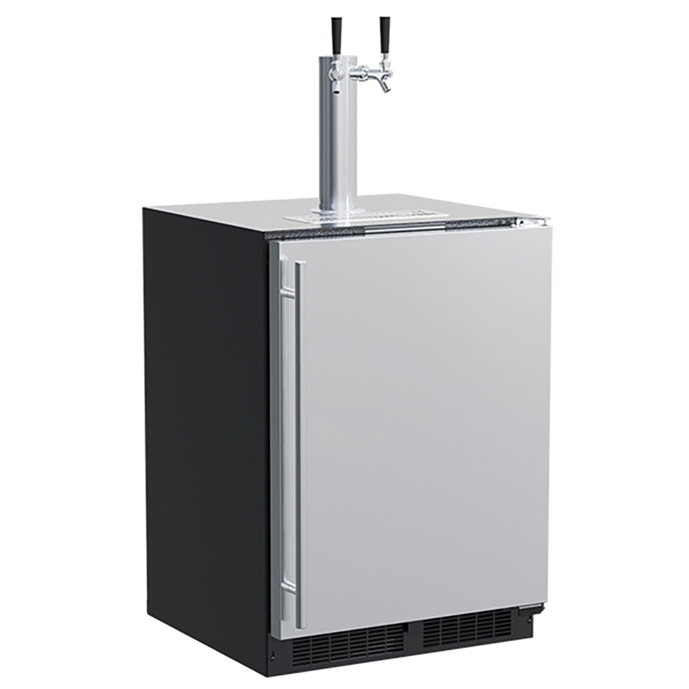 Marvel 24" Dispenser Twin Beer & BEV Tap