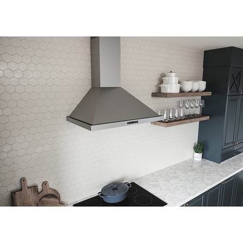 Zephyr Ombra Chimney Hood LED ACT