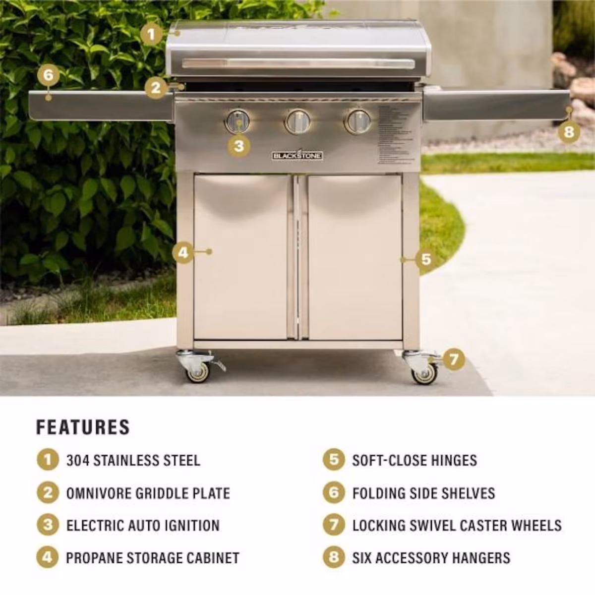 Blackstone Select 28in Griddle W/Cabinet