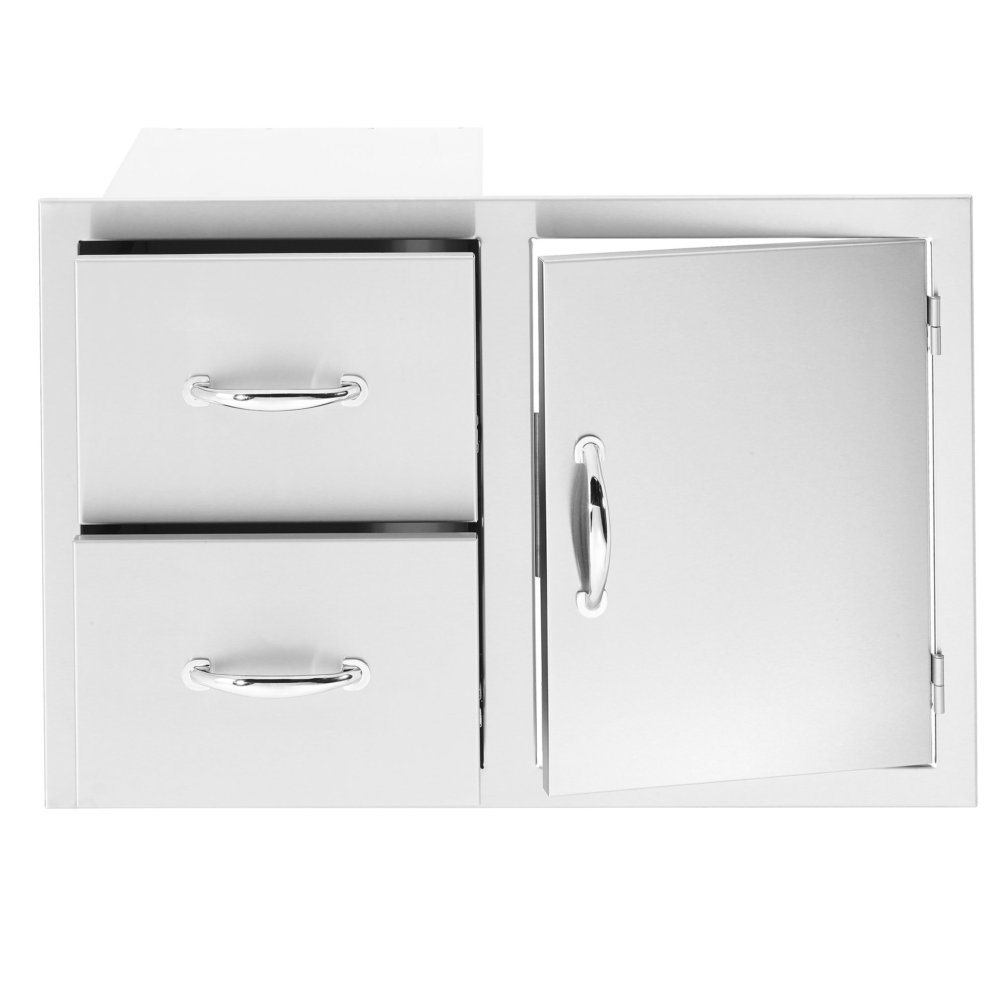 TrueFlame 33" Door & Double Drawer Combo