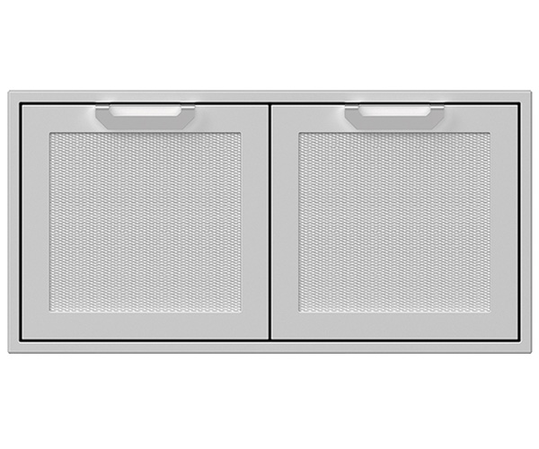 Hestan 42" Double Storage Doors Recessed Marquise Accented Panels
