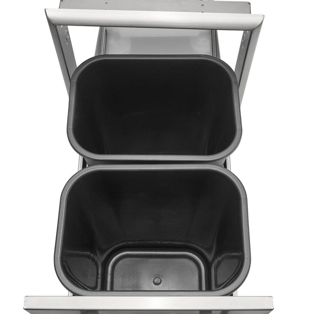 Coyote Front to Back Trash and Recycling Combo