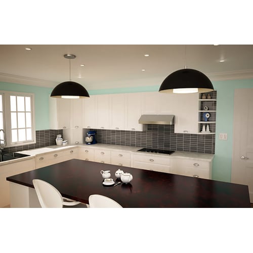 Zephyr Gust Under Cabinet Hood 36" Baffles LED