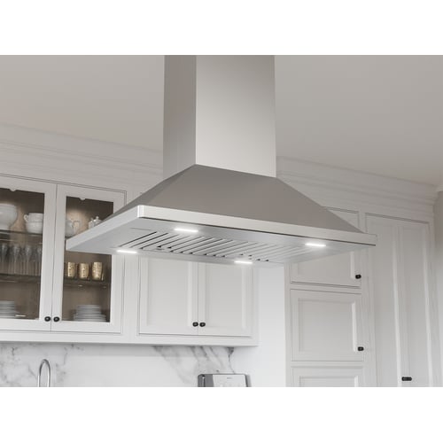 Zephyr Siena Pro Island 42" SS LED ACT