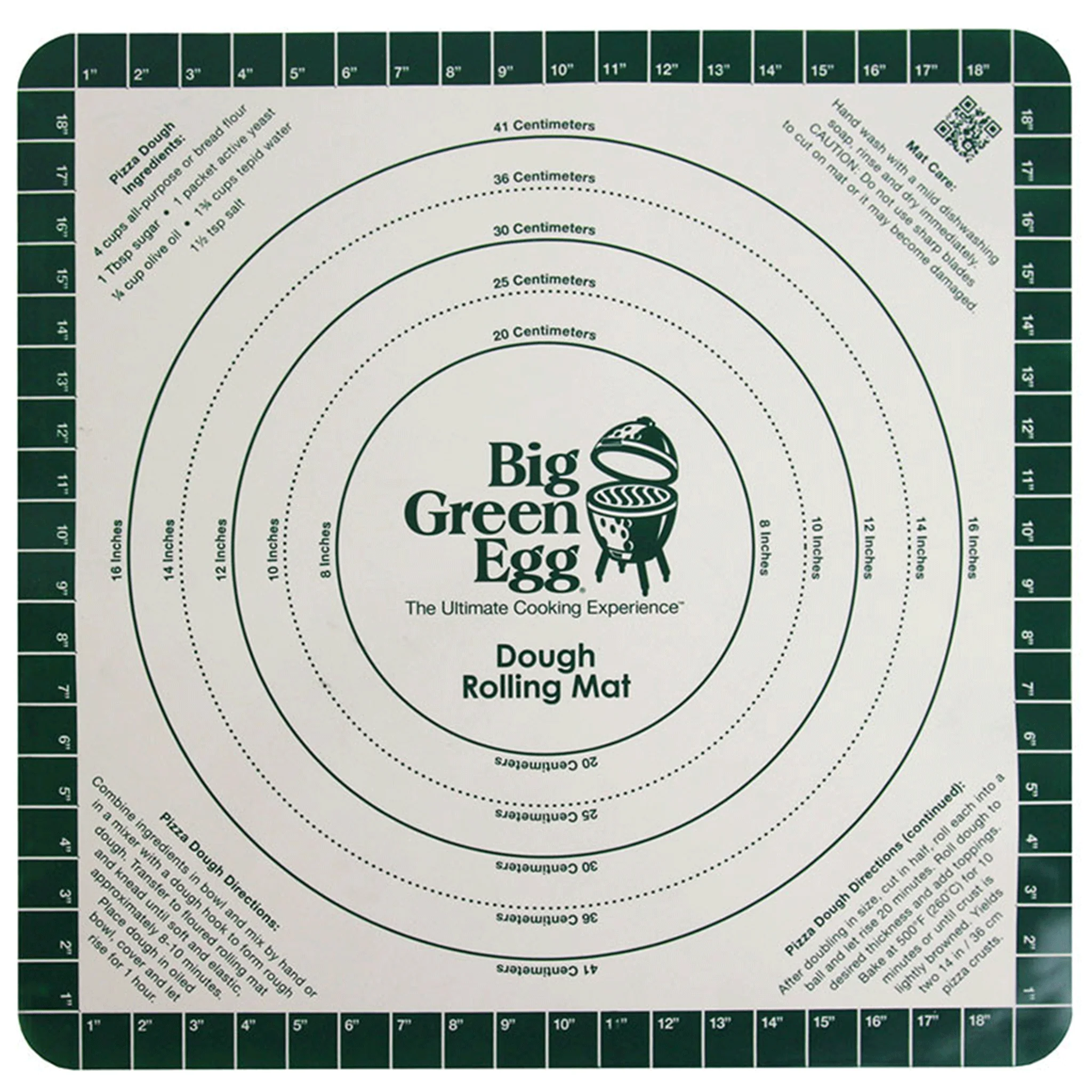 Big Green Egg Silicone Dough Pizza Mat