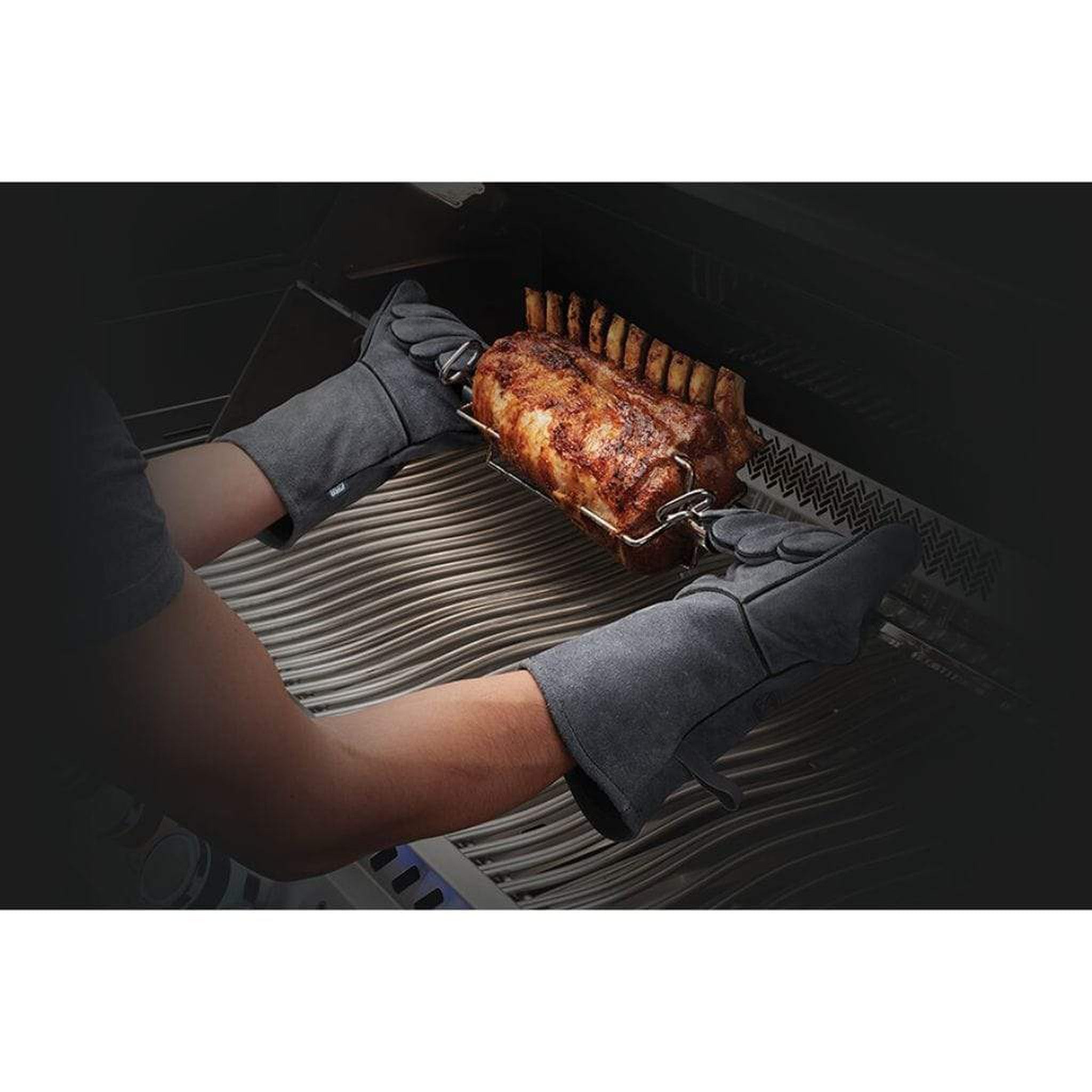 Genuine Leather BBQ Gloves