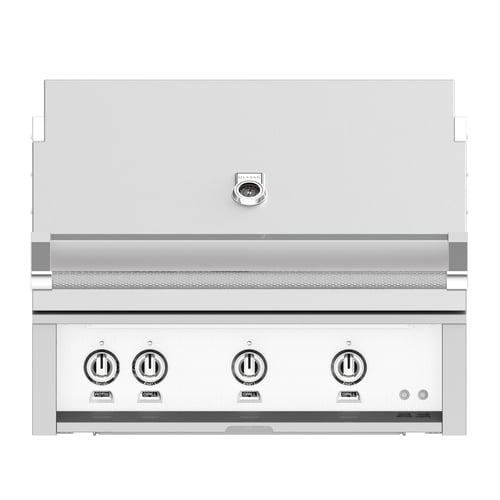 Hestan 36" Built-In Grill 2 Trellis Burners 1 Sear Burner Rotiss