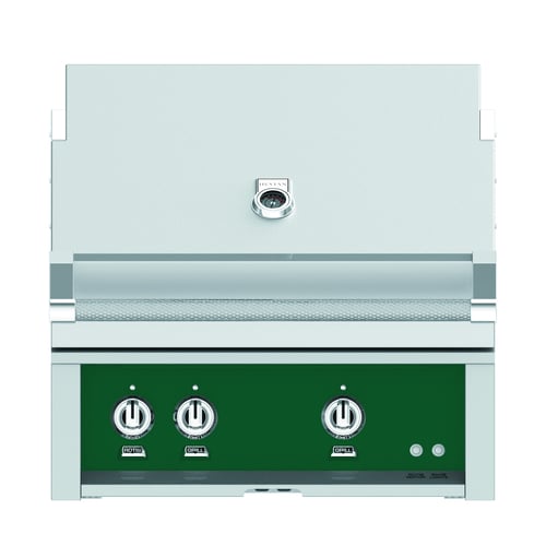 Hestan 30" Built-In Grill 1 Trellis Burners 1 Sear Burn Rotisser