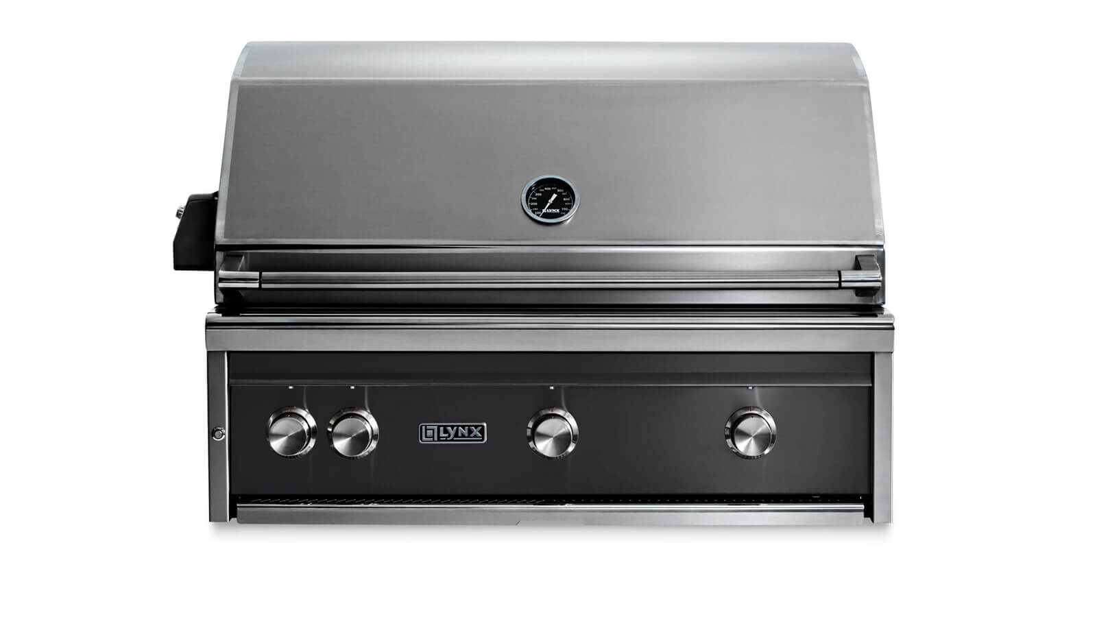 Lynx 36" Built-in Grill w All Ceramic Burners and Rotisserie - Obsidian - Liquid Propane