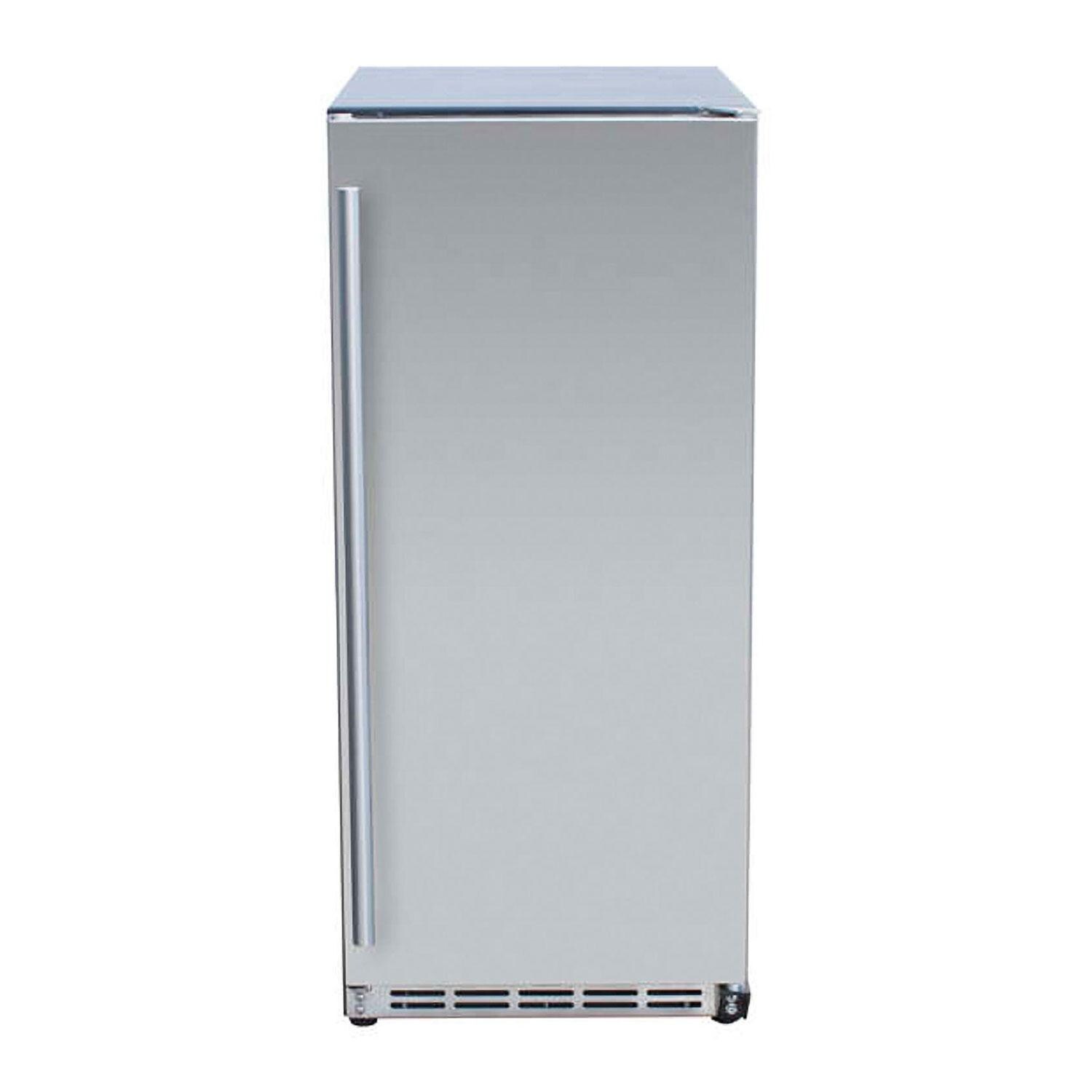 TrueFlame 15" Outdoor Refrigerator - Solid Door