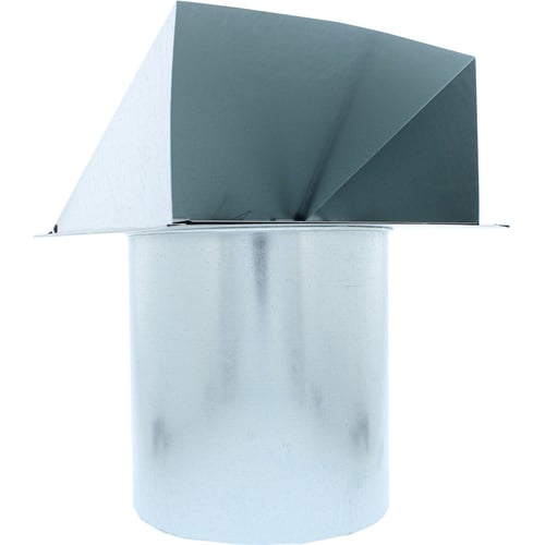 Zephyr 6" Round Inlet Cap with Bird Screen