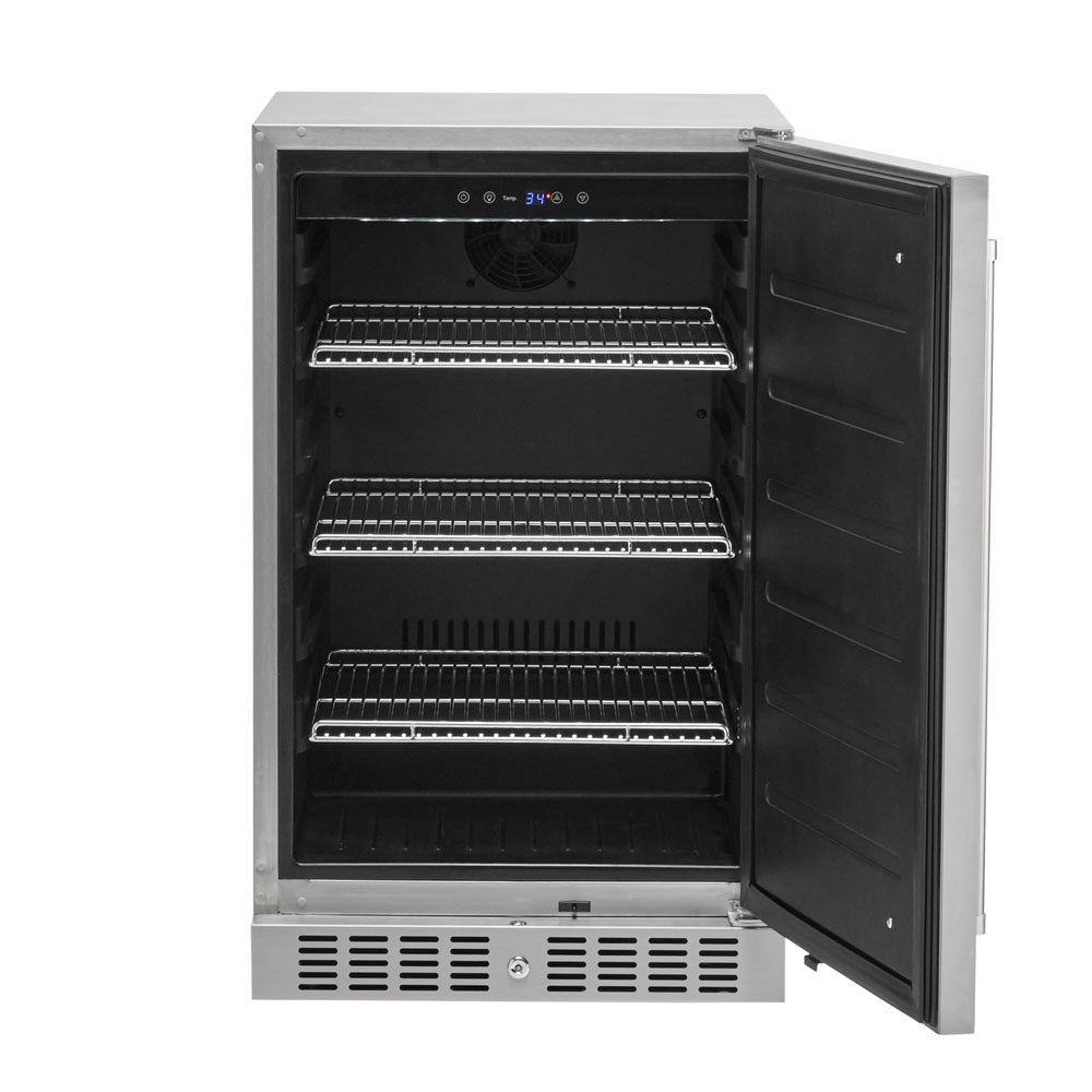 Coyote 21" Outdoor Refrigerator, RH