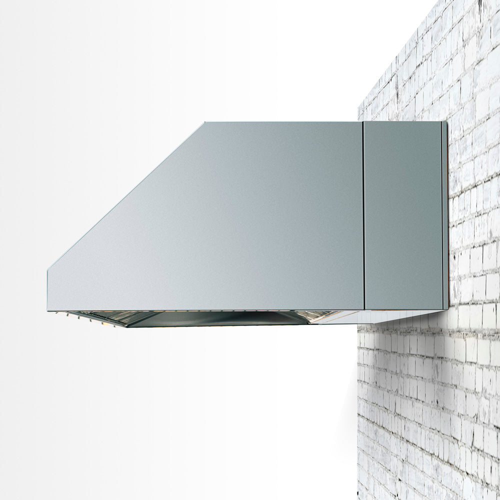TrueFlame 8" Back Splash for TF-VH48-3 Vent Hood