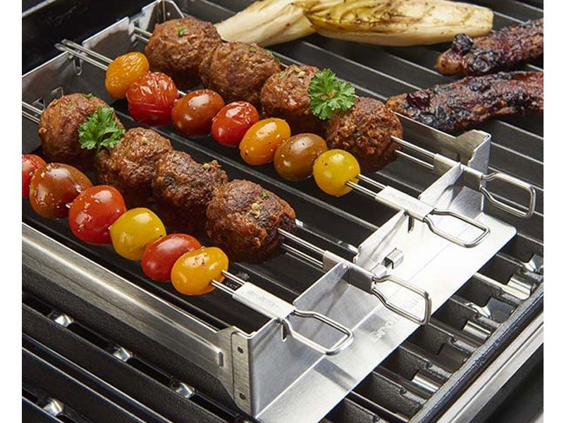 Broil King Stainless Steel Narrow Kebab Rack