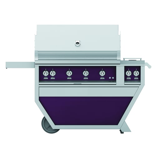 Hestan 42" Grill & Deluxe Cart 3 Trellis burners 1 Sear Burner R