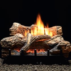 Empire Flint Hill Vent-Free Gas Log Set with Burner