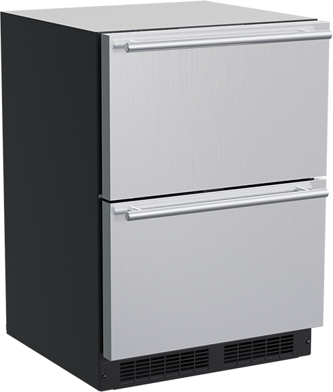 Marvel 24" Refrigerator Drawers Solid/ss