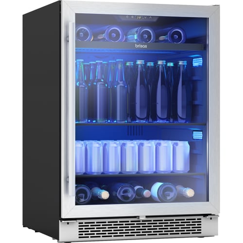 Zephyr Brisas Beverage Center 24" Single Zone - Glass Door