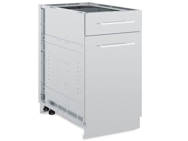 1 Door / Drawer Stainless Steel Cabinet