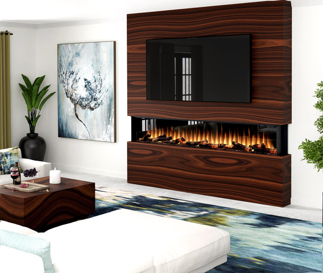 Dimplex 100" Ignite Ultra Electric Fireplace