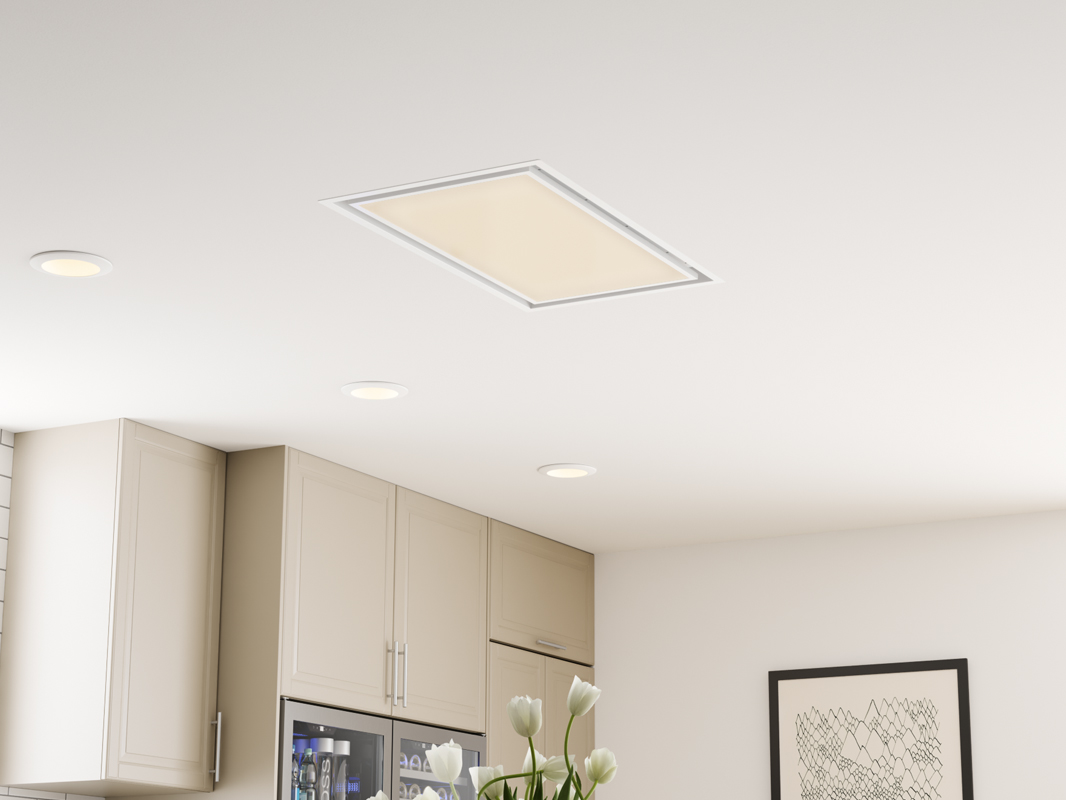 Zephyr Lux Glo Island 36in Wht PAS LED BODY ONLY