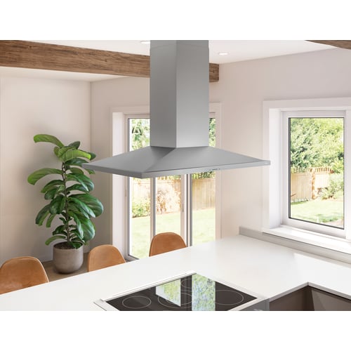 Zephyr Anzio Island Hood 90cm LED 600 CFM ACT