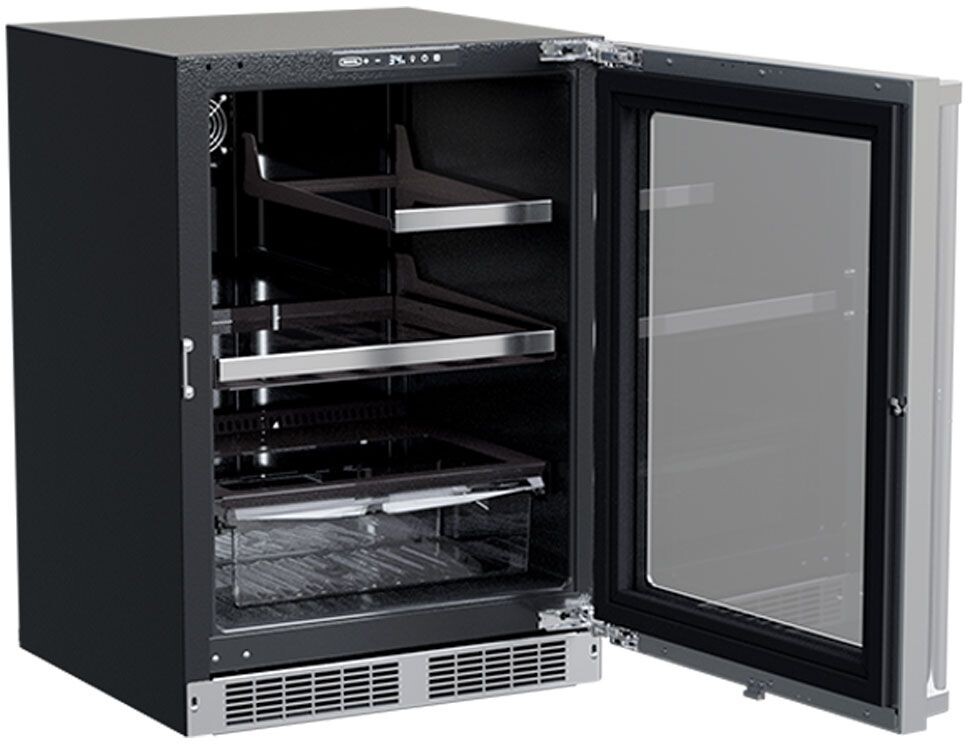 Marvel 24" PRO Refrigerator Brightshield Glass/panel Ready