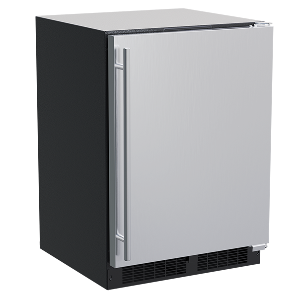 24-in Built-in Dual Zone Wine and Beverage Center - Stainless Steel Solid
