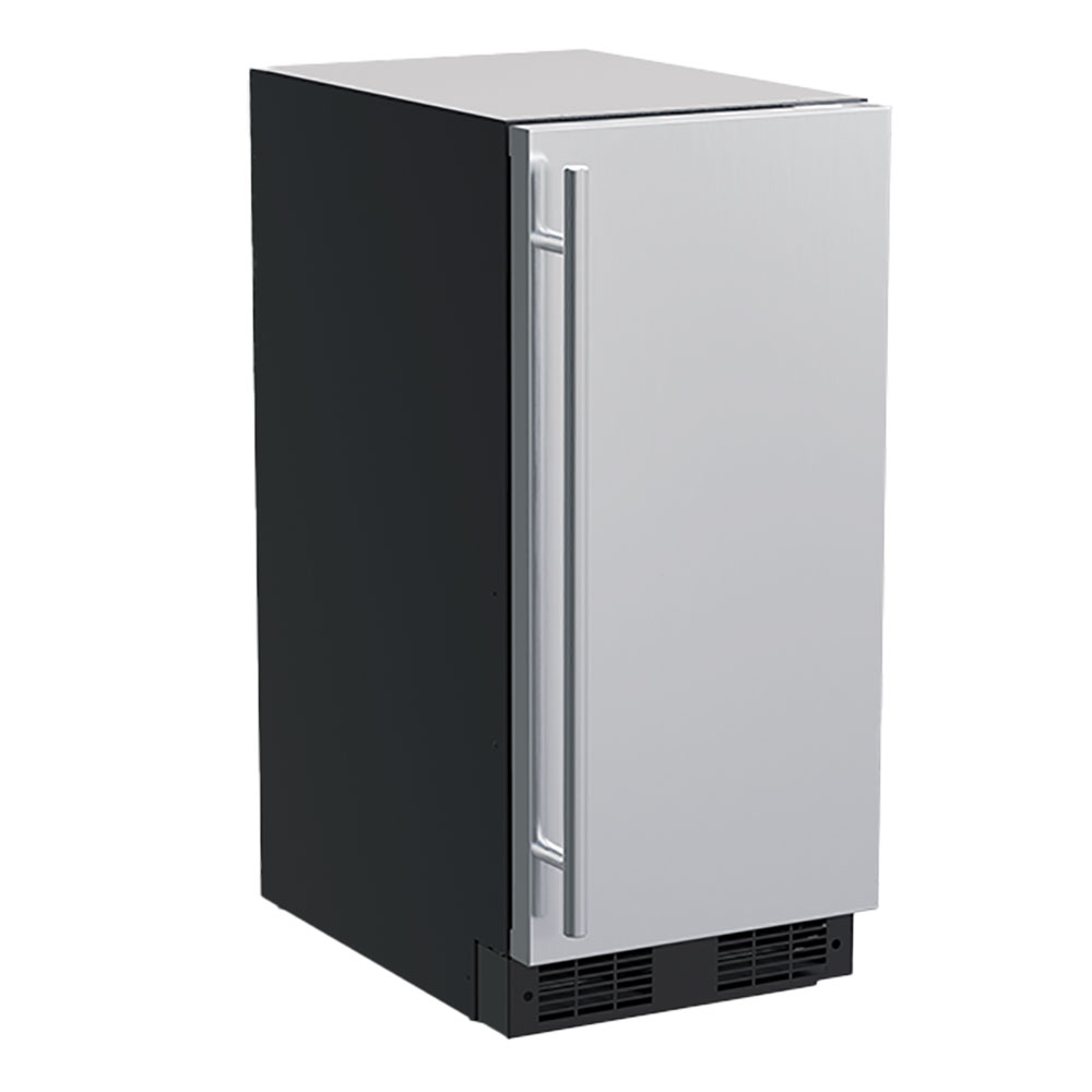 Marvel 15" Clear Ice Machine Solid/ss