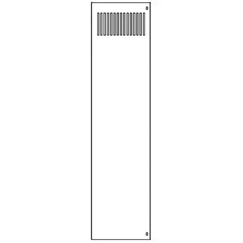 Zephyr 12' Duct Cover Extension for Siena Wall Hoods