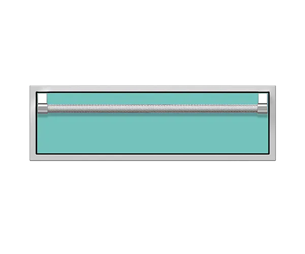 Hestan 36" Single Storage Drawer Recessed Marquise Accented Panels
