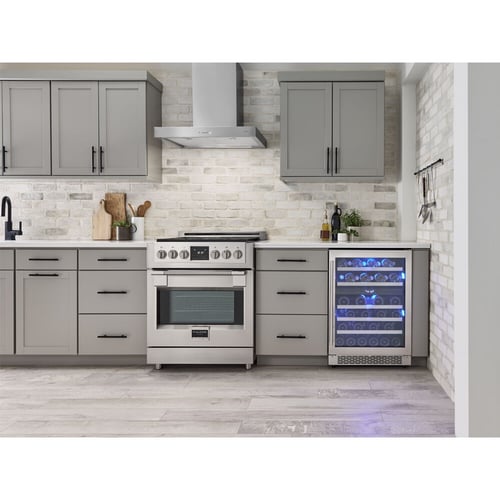 Zephyr Roma Chimney Hood 90cm LED 600 CFM ACT