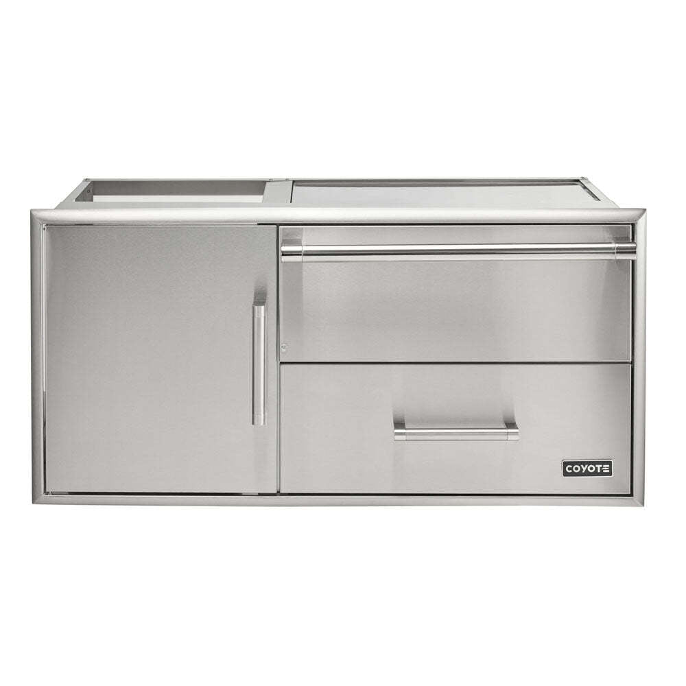 Coyote Combo Drawer - CWD, Storage Drawer, Single Access Door