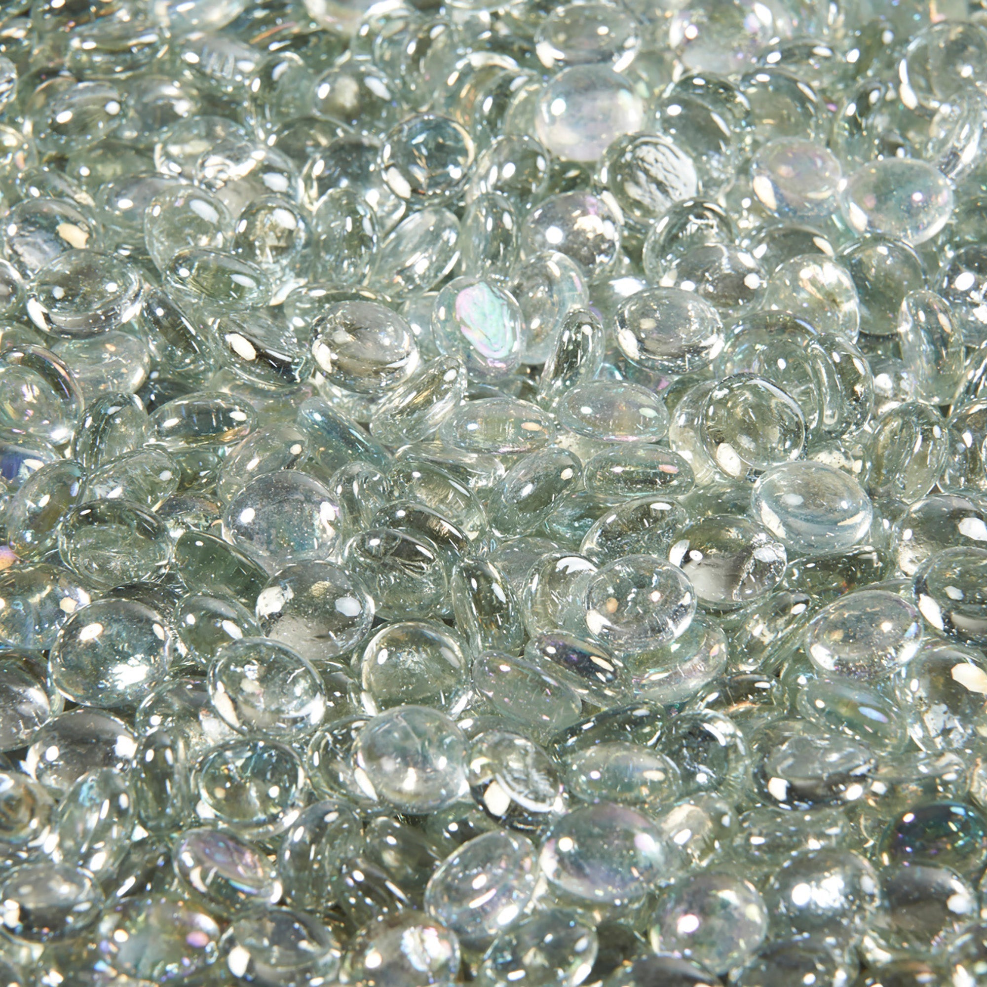 Aqua Marine Crystal Fire Glass Gems