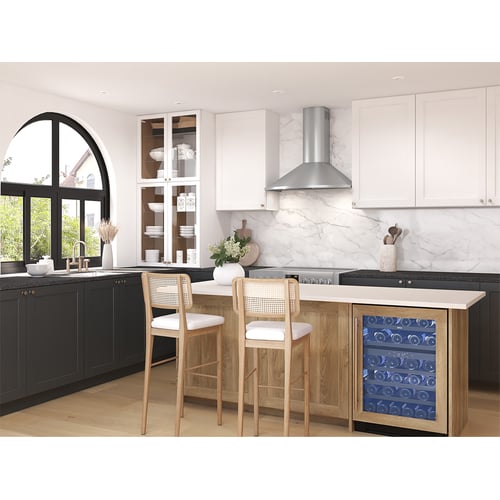 Zephyr Savona Chimney Hood 30" LED 600 CFM ACT