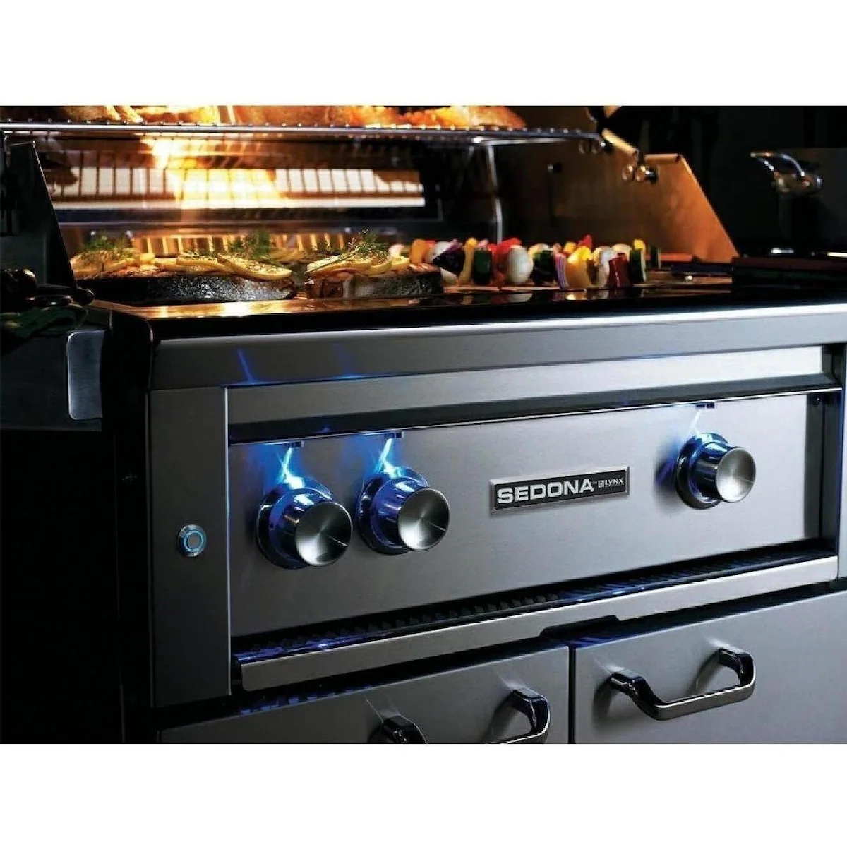 Sedona by Lynx 30" Built in Sedona Grill - 1 Prosear/1 SS Tube Bu