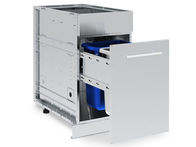 Stainless Steel Waste Organizer Cabinet
