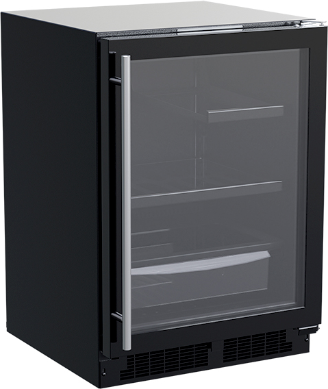 Marvel 24" Refrigerator Solid/black