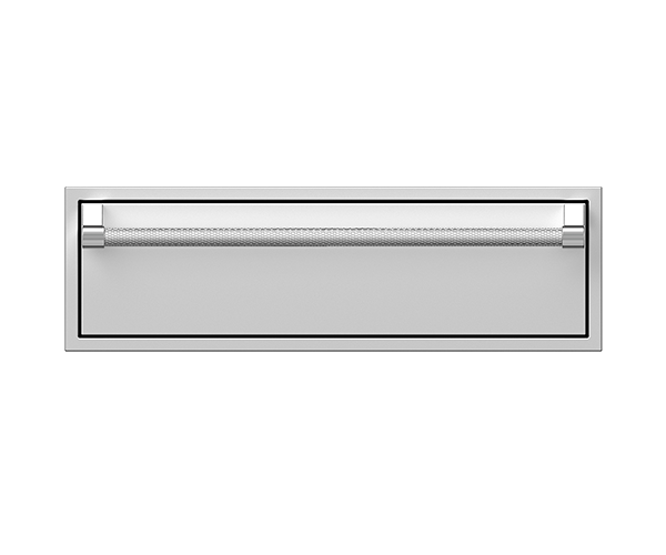 Hestan 36" Single Storage Drawer Recessed Marquise Accented Panels