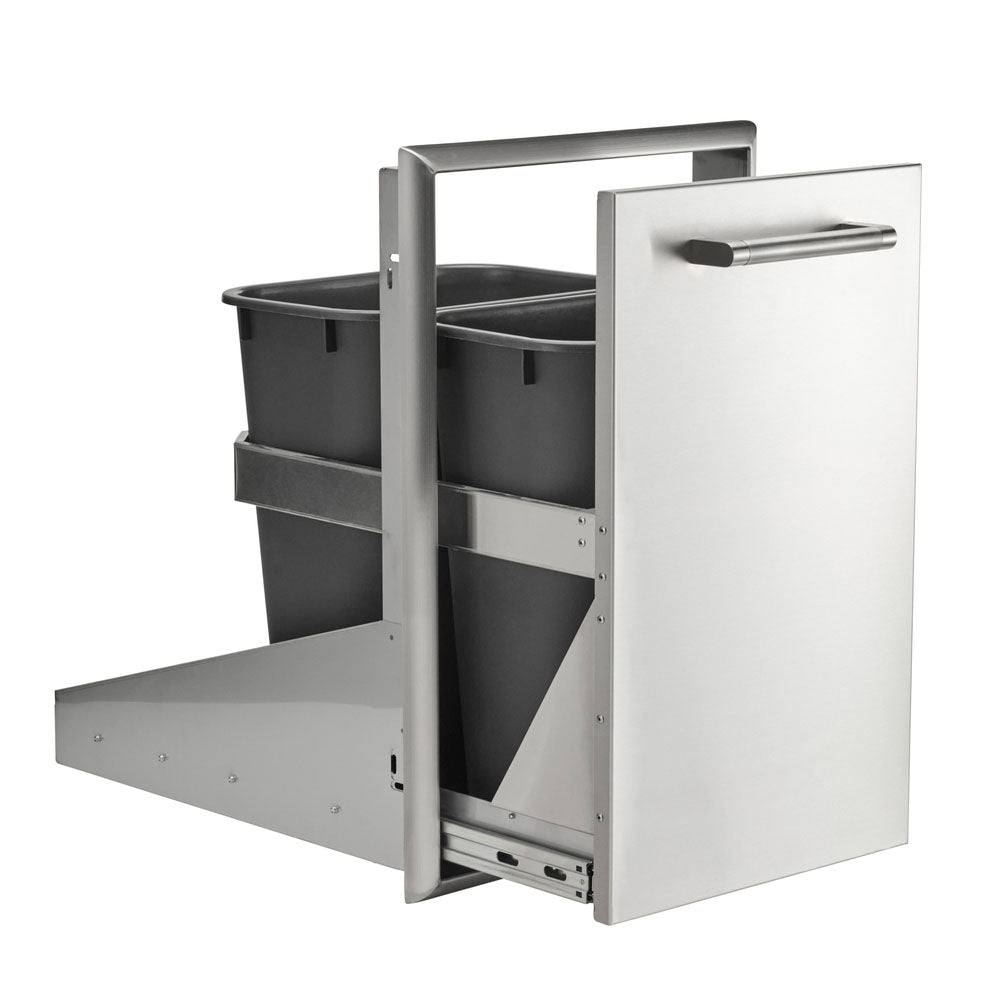 Coyote Front to Back Trash and Recycling Combo