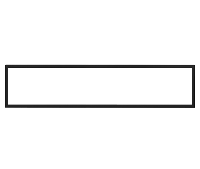 Dimplex Ignite XLF 74" Black Metal Trim