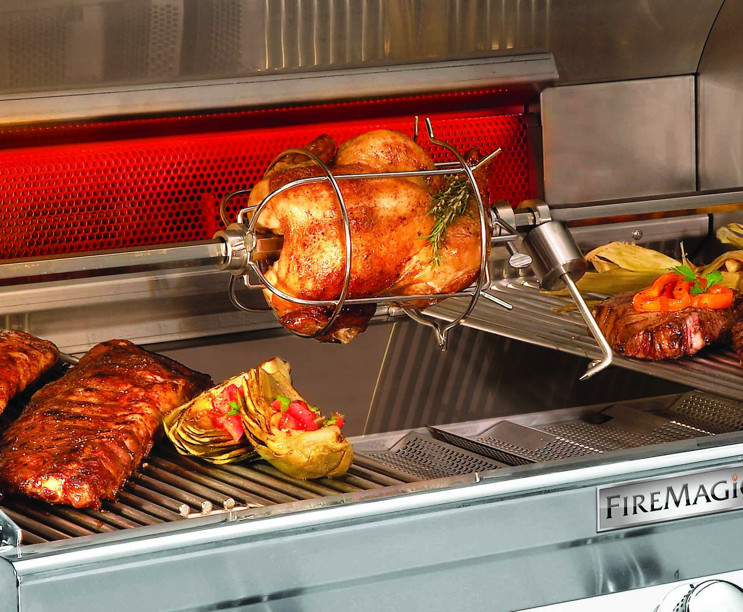 Fire Magic Chicken Holder