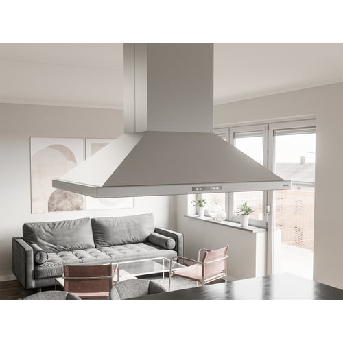 Zephyr Siena Pro Island 42" SS LED ACT