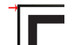 Empire Decorative Front 3/4" Black