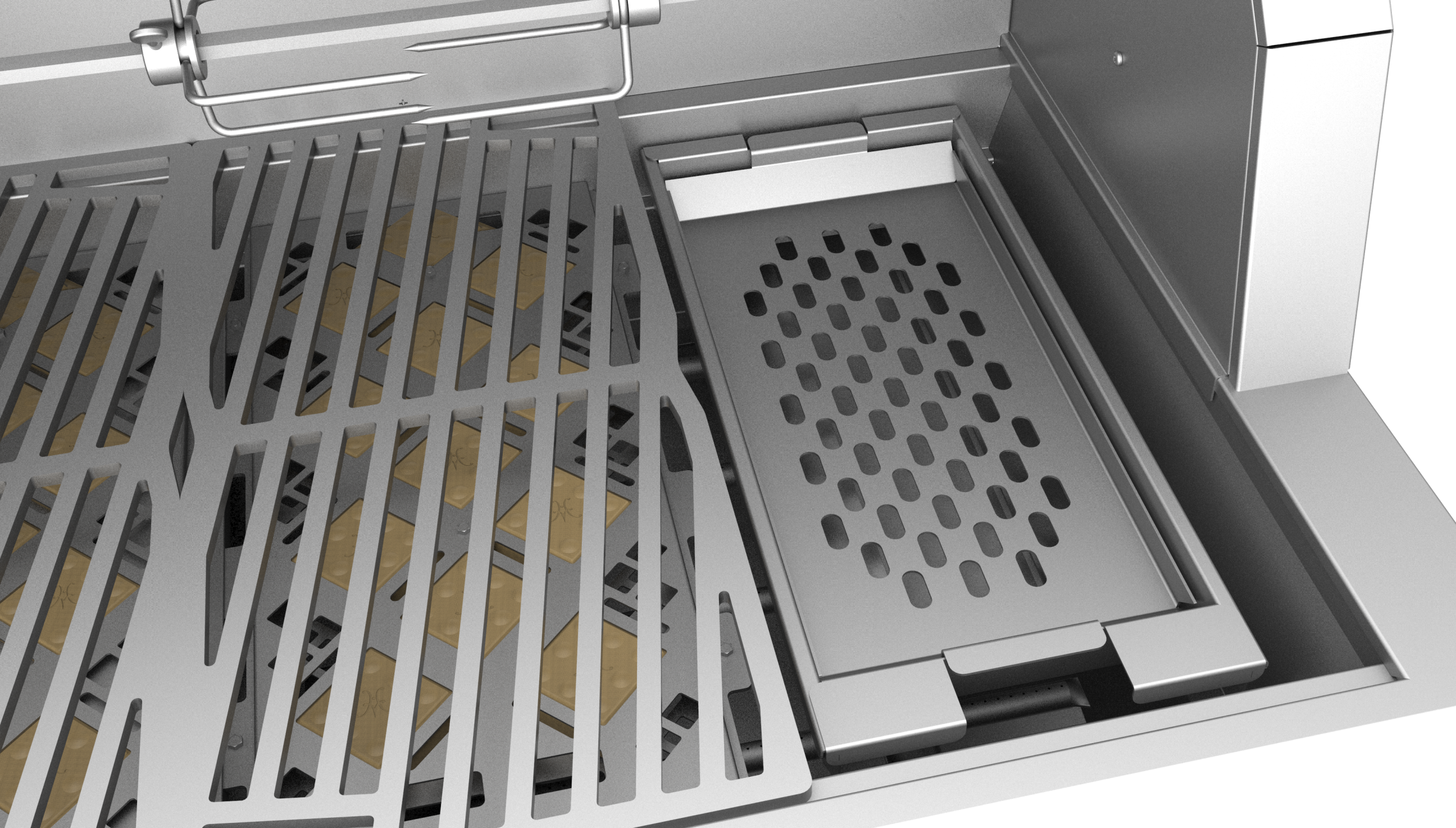 Hestan 33" Grill Cart Double Door Soft Close