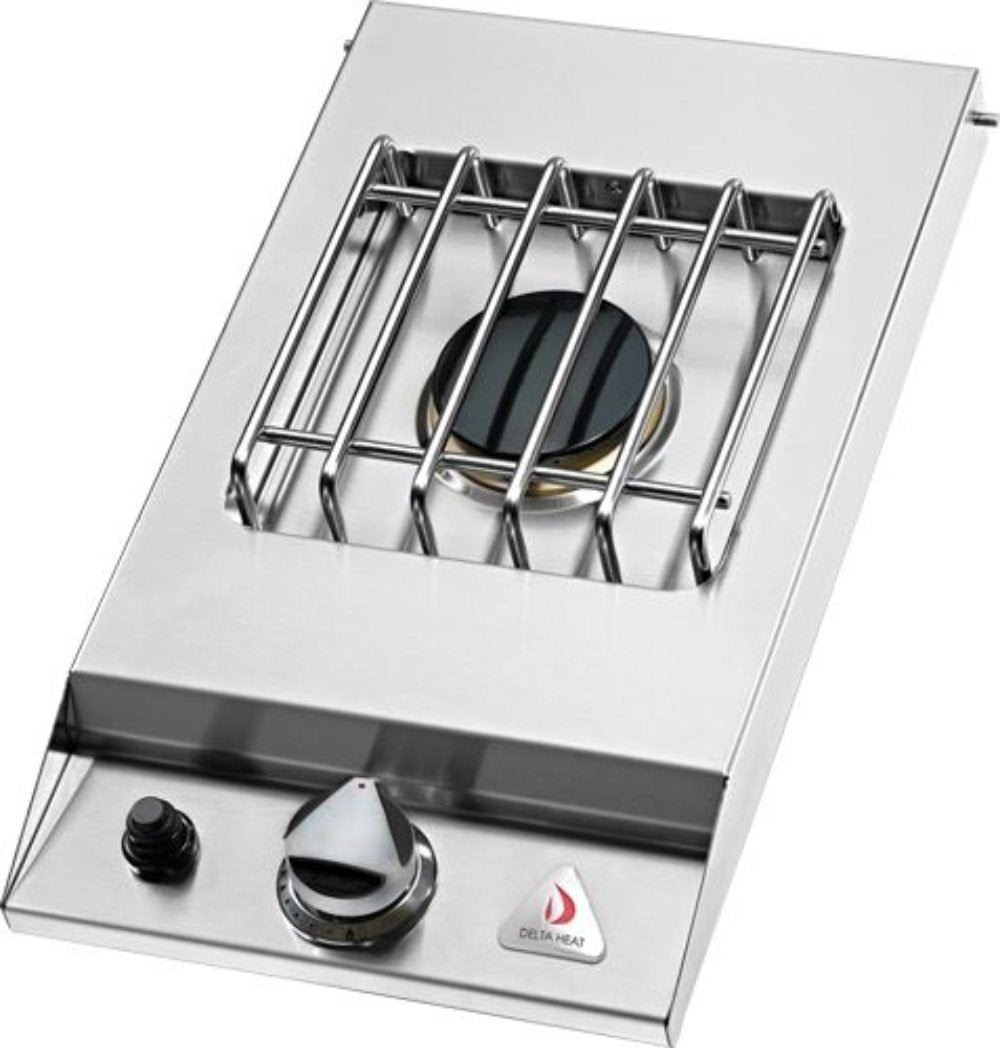 Delta Heat Single Side Burner, Drop In, LP (Blue L