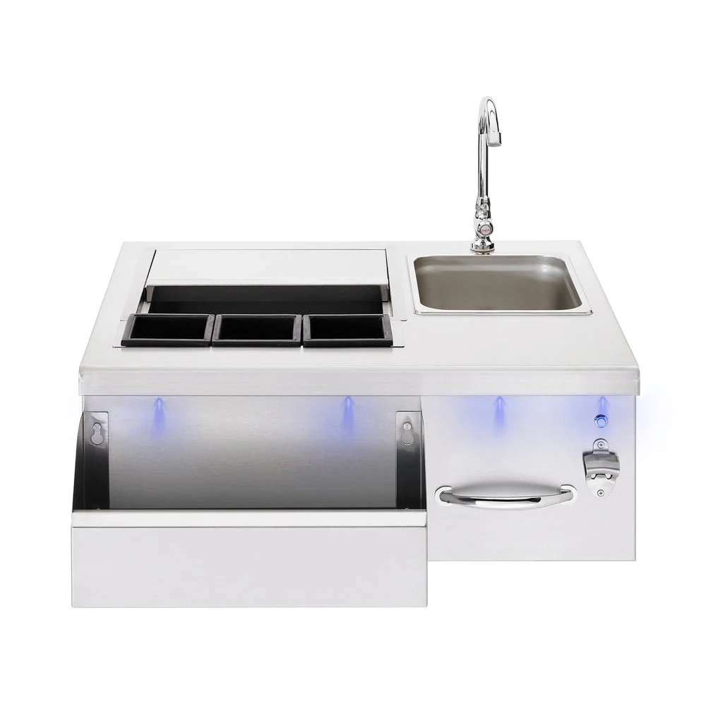 TrueFlame 30" Beverage & Prep Station