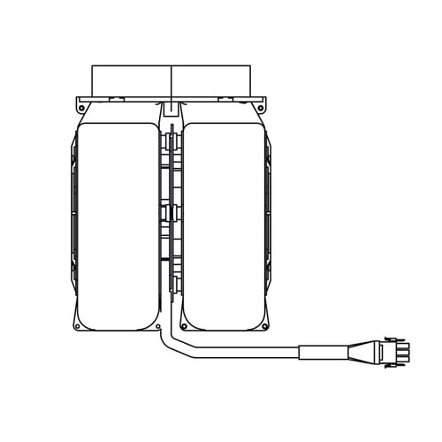 Zephyr Internal Blower with 600 CFM