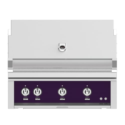Hestan 36" Built-In Grill 3 Trellis Burners Rotisserie